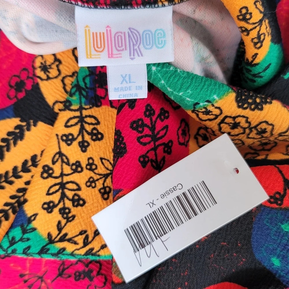 Cassie LuLaRoe Skirt New With Tags Size XL - Picture 4 of 4